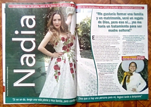 Portafolios De Danik Michell. Nadia, Daddy Yankee. Tv Notas. (Usado)
