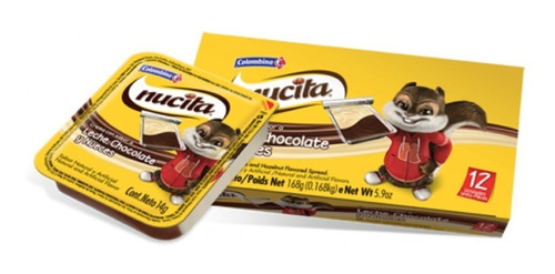 Nucita Crema De Leche Y Chocolate - Caja X 12 Und