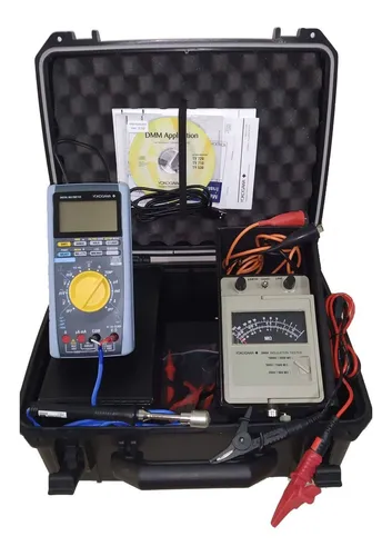 comprar Kit Yokogawa:  Multímetro Ty720 + Megôhmetro 2404 + Maleta