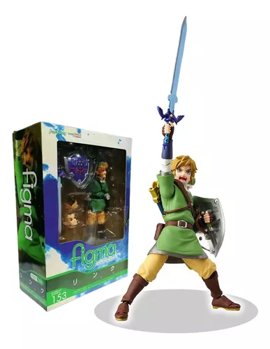 Boneco Link The Legend Of Zelda Figma Nintendo