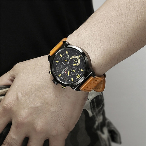 Relógio Masculino Naviforce Movimento De Quartzo Original Nf