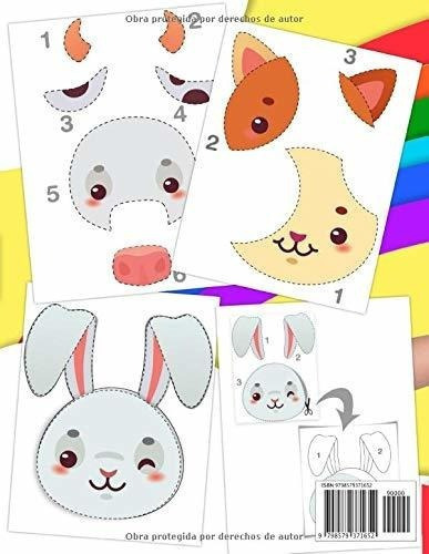 Recortar Y Pegar Rompecabezas - Para Niños De 4 A, de Lou, Lou &. Editorial Independently Published en español