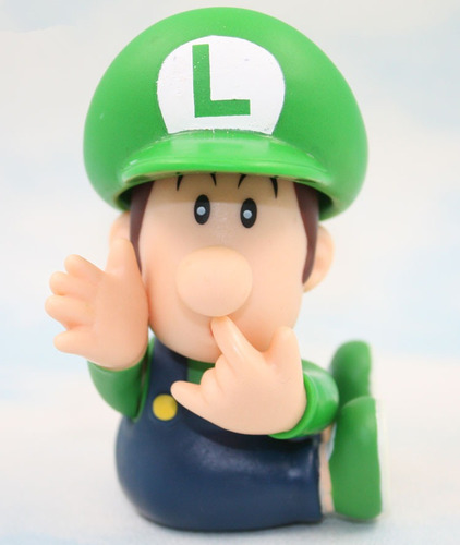 Muñeco Luigi Bebe Mario Bros Nintendo