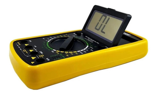 Imagen 4 de 8 de Tester Multimetro Digital Con Capacimetro Udovo Mul9205a