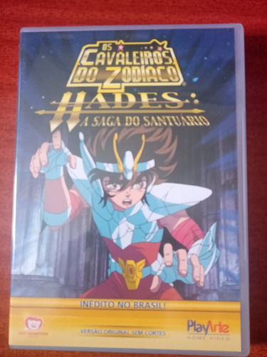Dvd Cavaleiros Do Zodíaco Hades: A Saga Do Santuário Vol.1 2