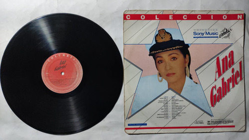 Ana Gabriel Coleccion Estelar Lp Import Muy Raro D Coleccion (Usado)