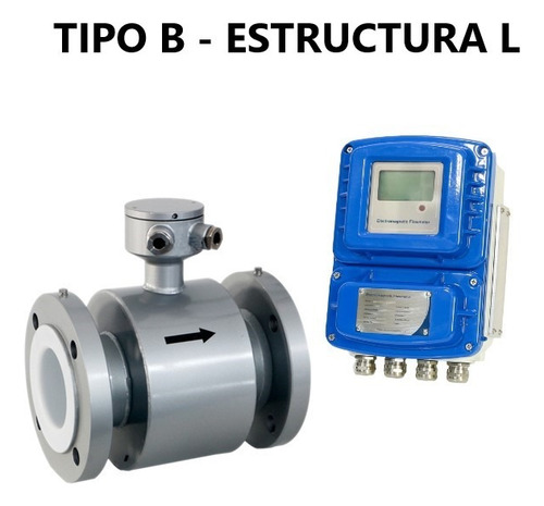 Medidor De Flujo Electromagnético Digital - Configurable