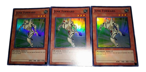 3x Junk Forward Prc1-en009 Super Rare 1st Yugioh