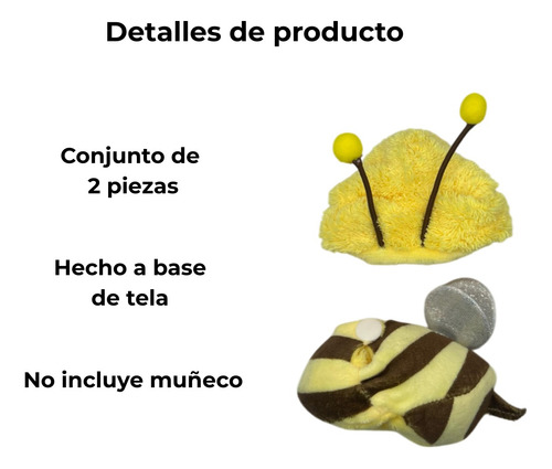 Ropa Labubu Accesorios Compatible Con Macaron Y Have A Seat Abeja