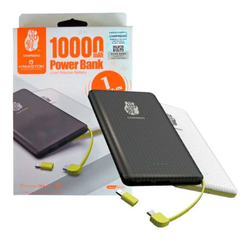 Power Bank Bateria Extra Hmaston Original Slim Kd951 10000mh