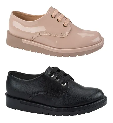 Zapato Escolar Ni a Kit 2 Pares Marca Vivis Shoes N115 Env o gratis