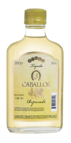 Tequila Tres Caballos Reposado200ml
