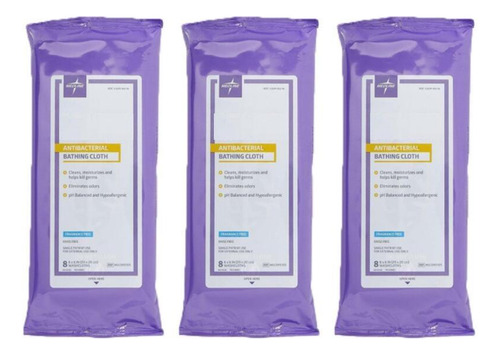 Toallitas Antibacteriales- Limpieza Corporal Sin Enjuague