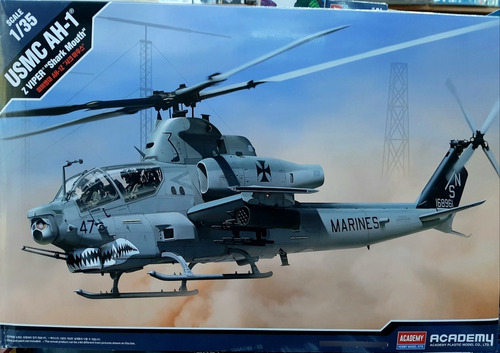 Academy 12127 Usmc Ah-1 Z Viper Maqueta Escala 1/35