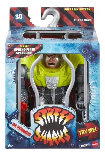 comprar Street Sharks 30th Anniversary Dr. Piranoid Figura De Accion