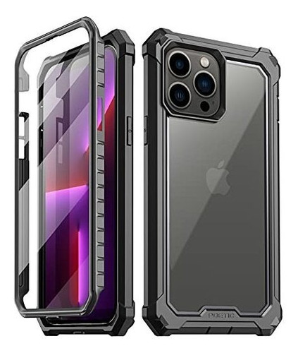 Imagen 10 de 10 de Funda Diseñada iPhone 13 Pro Max 2021 Poetic Guardian Series