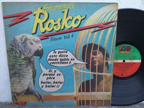 El Emperador Rosko Show Vol 4 - Lp 1976 - Funk Soul Otis