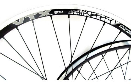 Imagen 6 de 10 de Ruedas Para Mtb Rod 26 Vt -x 502 Mazas A Rosca = Contino