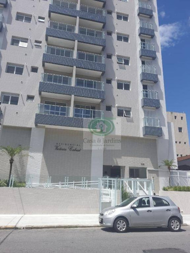 Apartamento Novo - Embaré - Santos - 01 Dormitório/suíte - Varanda - Garagem Demarcada - R$400.000,00 - Ap6592