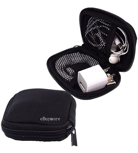 Negro Universal De Neopreno Con Cierre Auriculares De Diadem