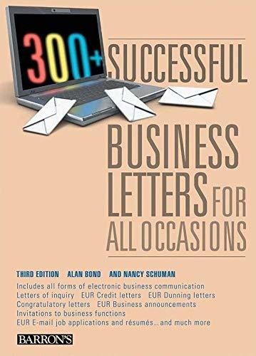 Book : 300 Successful Business Letters For All Occasions...