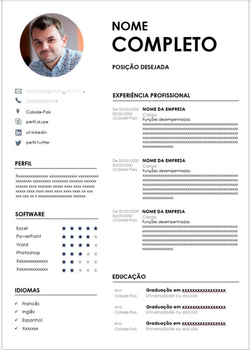 100 Modelos De Currículo Profissional Editável