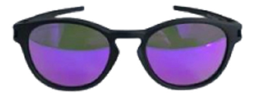 Óculos De Sol Redondo Violeta Lentes Polarizadas