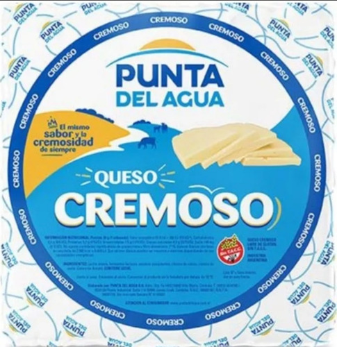 Queso Cremoso Punta Del Agua