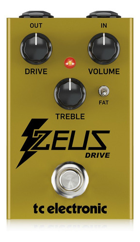      Pedal Tc Electronic Zeus Drive Overdrive