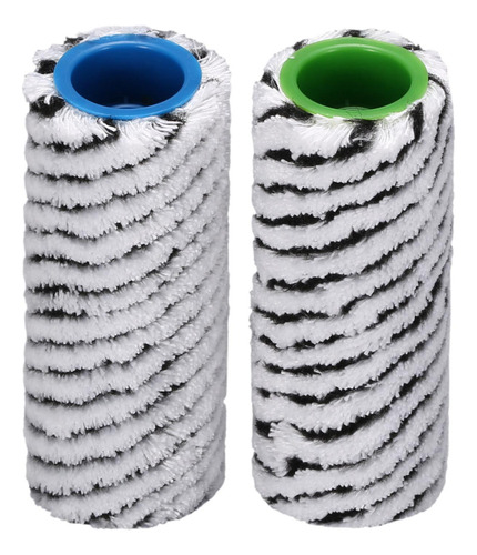 2x Hard Flower Roller Vacuum Cepil Roller Adjuntos Negro
