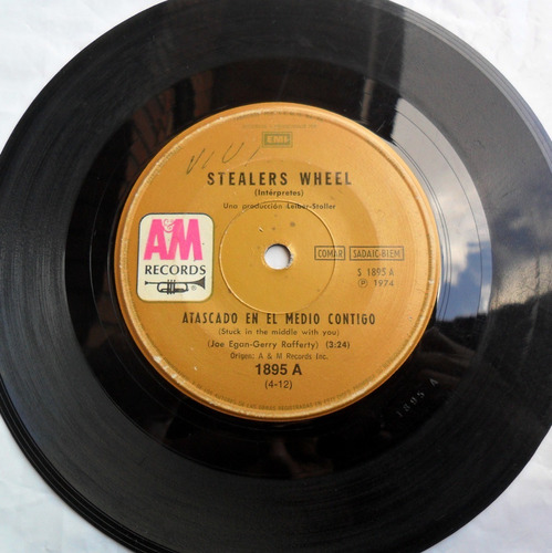 Stealers Wheel - Stuck In The Middle / Jose (1974) Simple Vg