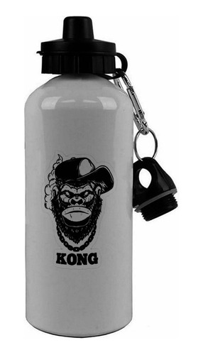 Botella Aluminio Hoppy Doble Tapa King Kong Ar41