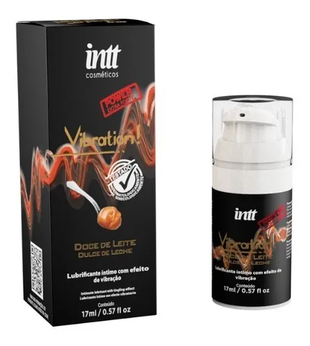comprar Gel Vibración Power Extra Fuerte Dulce De Leche Comestible Intt Sabor Dulce de leche