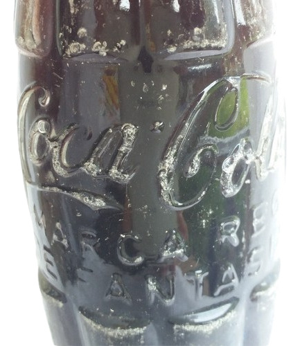 Garrafa Antiga Coca-cola - Alto Relevo - 1955 - 290 Ml - X7 (Usado)