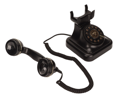 Qw1 Botón De Disco Antiguo Antiguo Para Teléfono Fijo Retro