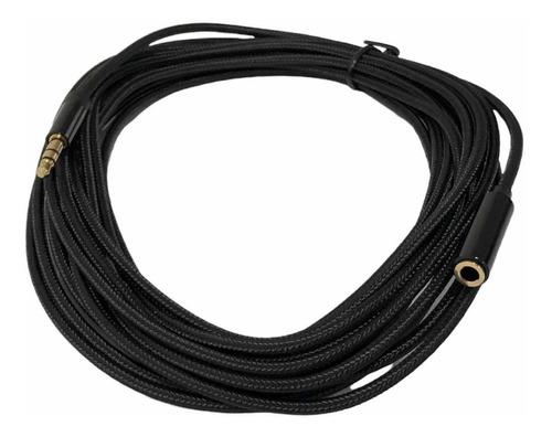 Cable Extensión Audífono Plug Estéreo 3.5 Macho-hembra 5 M