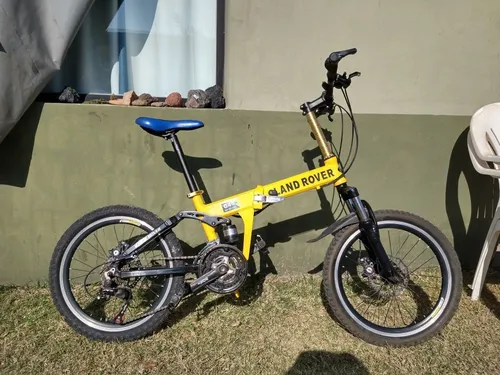 Bicicleta land rover plegable sales