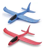 Comprar Avião Planador Vôo Leve Dm Toys Espuma Epp Azul E Vermelho