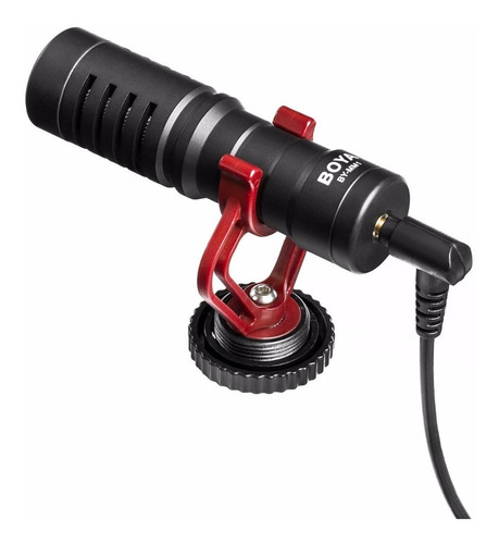 Microfone Boya By-mm1 Direcional Canon Nikon Smartphone