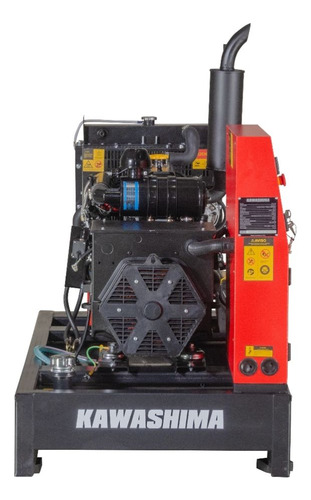 Gerador A Diesel Kawashima Dls 140-t2 12000w Trif 220v 127v