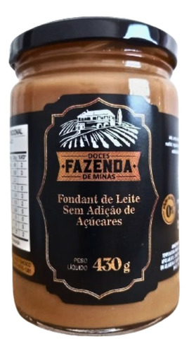 Fazenda De Minas fondant de leite diet 430g