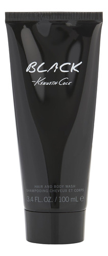 Gel De Baño Y Cabello Kenneth Cole Black Para Hombre 100 Ml