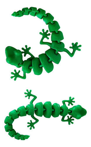 Combo X 25 Souvenir Juguete Lagarto Articulado Impresion 3d