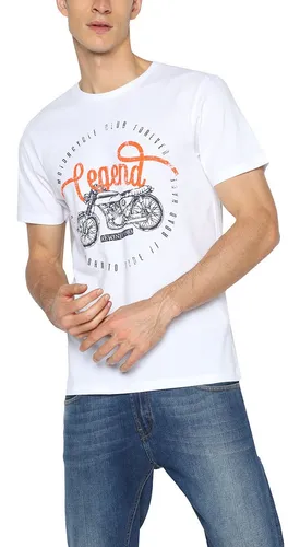 Playera Estampada Al Rewind Para Hombre