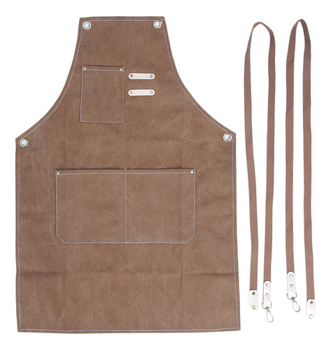 Delantal Impermeable De Lona Gruesa Para Cocina Y