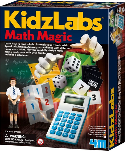 Kit Trucos Magia Matemática Kidz Labs Toysmith