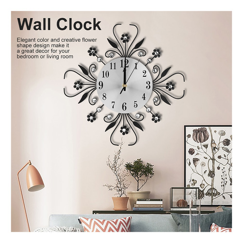 Reloj De Pared Duradero, Reloj Para Sala De Estar, Recámara