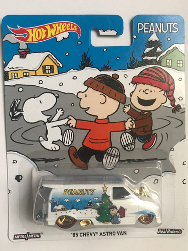 Hot Wheels Pop Culture '85 Chevy Astro Van Peanuts Snoopy