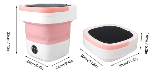 Mini Lavadora De Cubos Portátil De 7 5 L Lavadora Plegable