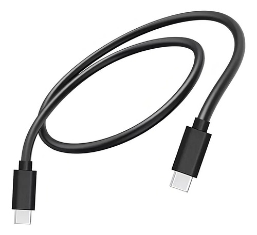 Cargador Rápido 50w Compatible Motorola Moto Z3 Play Negro